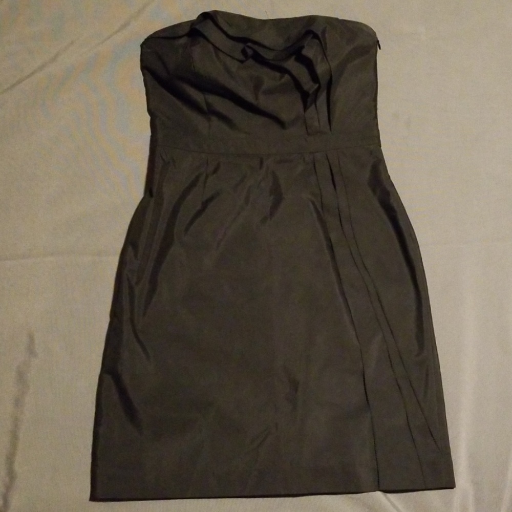 LOFT strapless little black dress, size 2